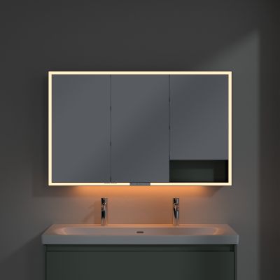 Villeroy & Boch My View+ szafka 120x16,8x75 cm z lustrem Soft Green B48112AF