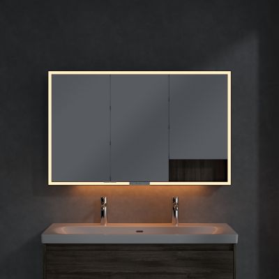 Villeroy & Boch My View+ szafka 120x16,8x75 cm z lustrem Stone Oak B48112RK