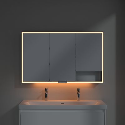 Villeroy & Boch My View+ szafka 120x16,8x75 cm z lustrem Brilliant White B48112VE