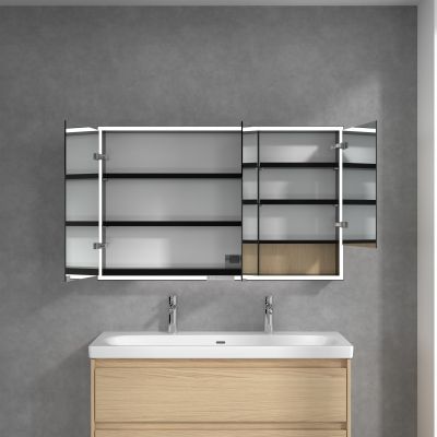 Villeroy & Boch My View+ szafka 120x16,8x75 cm z lustrem Nordic Oak B48112VJ