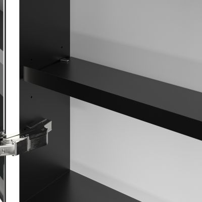 Villeroy & Boch My View+ szafka 120x16,8x75 cm z lustrem Graphite B48112VR