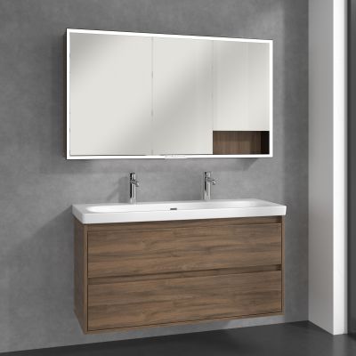 Villeroy & Boch My View+ szafka 130x16,8x75 cm z lustrem Arizona Oak B48113VH