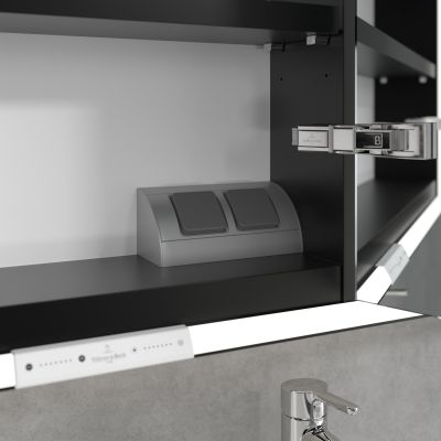 Villeroy & Boch My View+ szafka 130x16,8x75 cm z lustrem Arizona Oak B48113VH