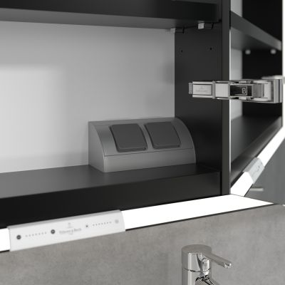 Villeroy & Boch My View+ szafka 130x16,8x75 cm z lustrem Nordic Oak B48113VJ