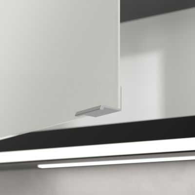 Villeroy & Boch My View+ szafka 130x16,8x75 cm z lustrem Volcano Black B48113VL