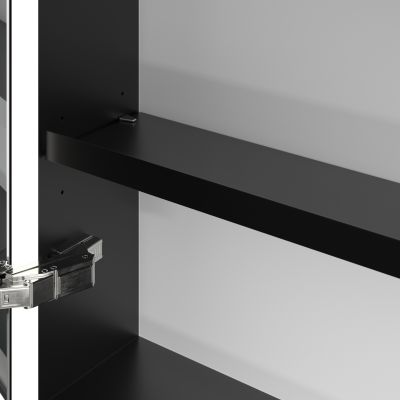 Villeroy & Boch My View+ szafka 130x16,8x75 cm z lustrem Graphite B48113VR