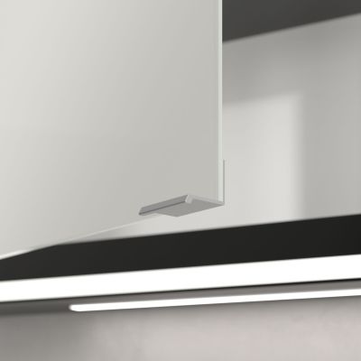 Villeroy & Boch My View+ szafka 140x16,8x75 cm z lustrem Volcano Black/czarny B48114VL