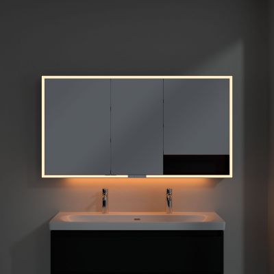 Villeroy & Boch My View+ szafka 140x16,8x75 cm z lustrem Volcano Black/czarny B48114VL