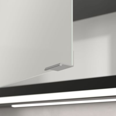 Villeroy & Boch My View+ szafka 160x16,8x75 cm z lustrem aluminium/czarny B4811600