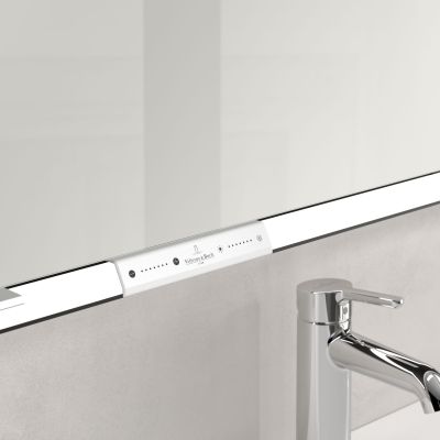 Villeroy & Boch My View+ szafka 160x16,8x75 cm z lustrem Soft Green/czarny B48116AF