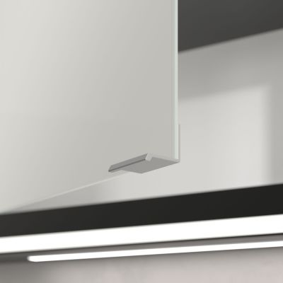 Villeroy & Boch My View+ szafka 160x16,8x75 cm z lustrem Wine Red/czarny B48116AH