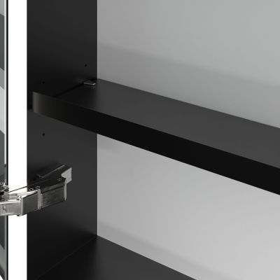 Villeroy & Boch My View+ szafka 160x16,8x75 cm z lustrem Oak Kansas/czarny B48116RH