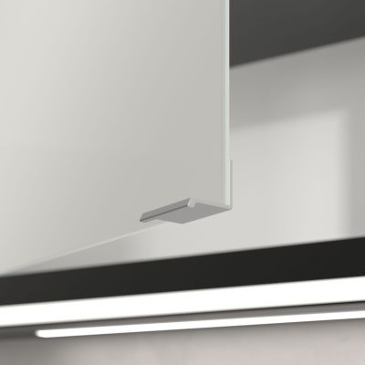 Villeroy & Boch My View+ szafka 160x16,8x75 cm z lustrem Brilliant White/czarny B48116VE