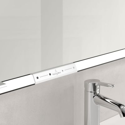 Villeroy & Boch My View+ szafka 160x16,8x75 cm z lustrem Pure White/czarny B48116VF