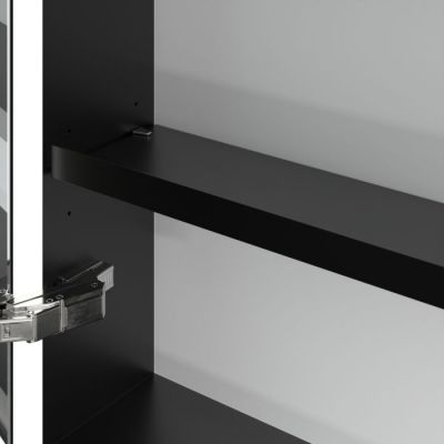 Villeroy & Boch My View+ szafka 75x16,8x160 cm z lustrem Arizona Oak/czarny B48116VH