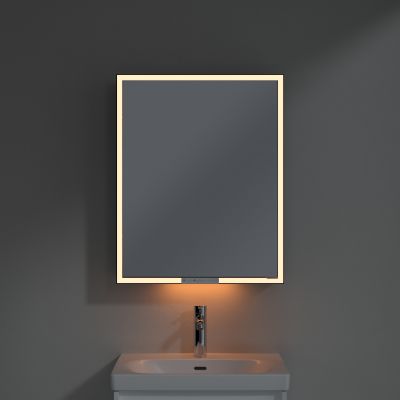 Villeroy & Boch My View+ szafka 60x16,8x75 cm z lustrem lewa aluminium B4816L00