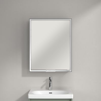 Villeroy & Boch My View+ szafka 60x16,8x75 cm z lustrem lewa Soft Green B4816LAF