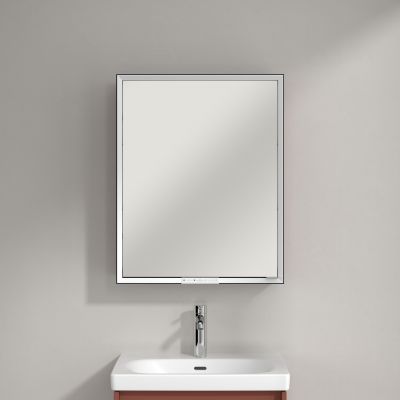 Villeroy & Boch My View+ szafka 60x16,8x75 cm z lustrem lewa Wine Red B4816LAH