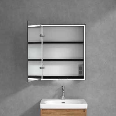 Villeroy & Boch My View+ szafka 60x16,8x75 cm z lustrem lewa Oak Kansas B4816LRH