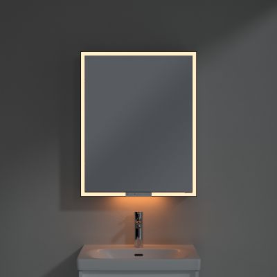 Villeroy & Boch My View+ szafka 60x16,8x75 cm z lustrem lewa Brilliant White B4816LVE