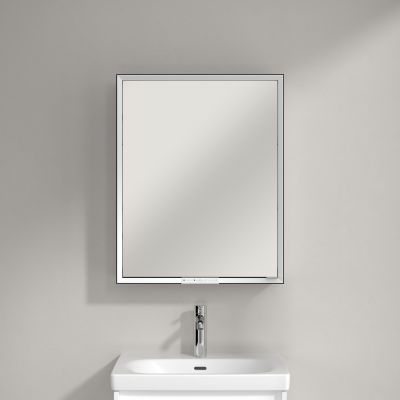 Villeroy & Boch My View+ szafka 60x16,8x75 cm z lustrem lewa Pure White B4816LVF