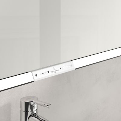 Villeroy & Boch My View+ szafka 60x16,8x75 cm z lustrem prawa Wine Red B4816RAH