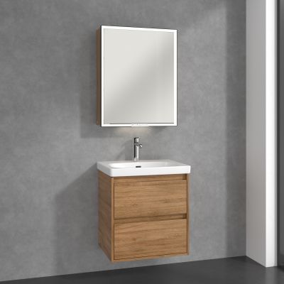 Villeroy & Boch My View+ szafka 60x16,8x75 cm z lustrem prawa Oak Kansas B4816RRH