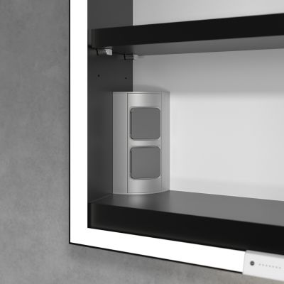 Villeroy & Boch My View+ szafka 60x16,8x75 cm z lustrem prawa Stone Oak B4816RRK