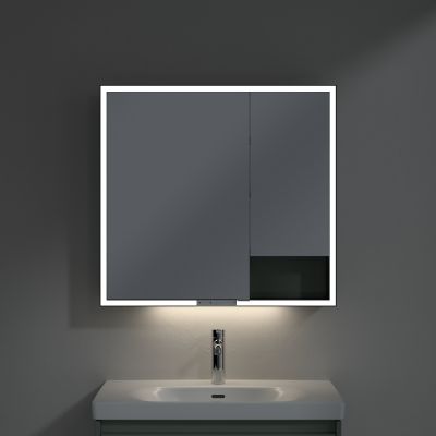 Villeroy & Boch My View+ szafka 80x16,8x75 cm z lustrem Soft Green B48180AF