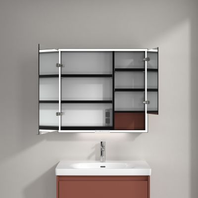 Villeroy & Boch My View+ szafka 80x16,8x75 cm z lustrem Wine Red B48180AH