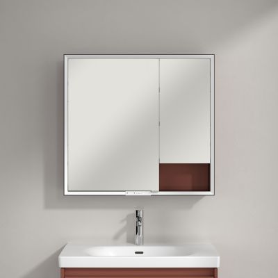 Villeroy & Boch My View+ szafka 80x16,8x75 cm z lustrem Wine Red B48180AH