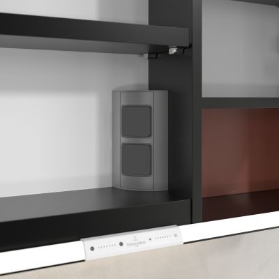 Villeroy & Boch My View+ szafka 80x16,8x75 cm z lustrem Wine Red B48180AH