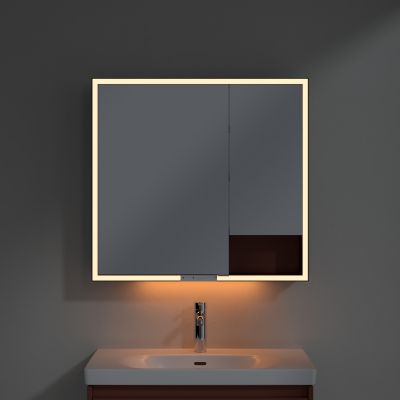 Villeroy & Boch My View+ szafka 80x16,8x75 cm z lustrem Wine Red B48180AH