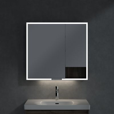 Villeroy & Boch My View+ szafka 80x16,8x75 cm z lustrem Stone Oak B48180RK