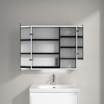 Villeroy & Boch My View+ szafka 80x16,8x75 cm z lustrem Pure White B48180VF