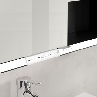 Villeroy & Boch My View+ szafka 80x16,8x75 cm z lustrem Volcano Black B48180VL