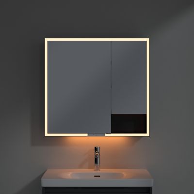 Villeroy & Boch My View+ szafka 80x16,8x75 cm z lustrem Graphite B48180VR