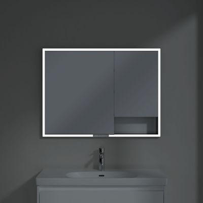 Villeroy & Boch My View+ szafka 100x16,8x75 cm z lustrem Brilliant White B48210VE