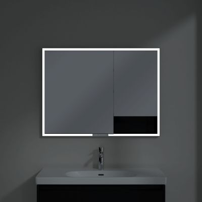 Villeroy & Boch My View+ szafka 100x16,8x75 cm z lustrem Volcano Black B48210VL