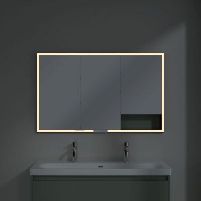 Villeroy & Boch My View+ szafka 120x16,8x75 cm z lustrem Soft Green B48212AF