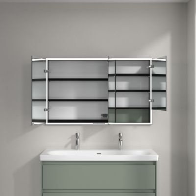 Villeroy & Boch My View+ szafka 120x16,8x75 cm z lustrem Soft Green B48212AF