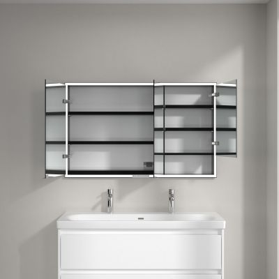 Villeroy & Boch My View+ szafka 120x16,8x75 cm z lustrem Pure White B48212VF