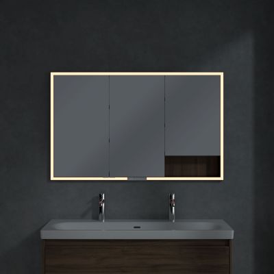 Villeroy & Boch My View+ szafka 120x16,8x75 cm z lustrem Arizona Oak B48212VH