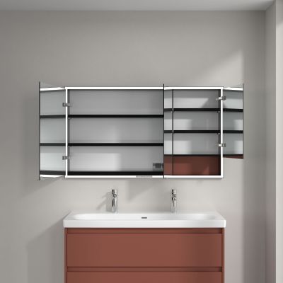 Villeroy & Boch My View+ szafka 130x16,8x75 cm z lustrem Wine Red B48213AH