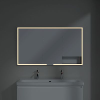 Villeroy & Boch My View+ szafka 130x16,8x75 cm z lustrem Brilliant White B48213VE