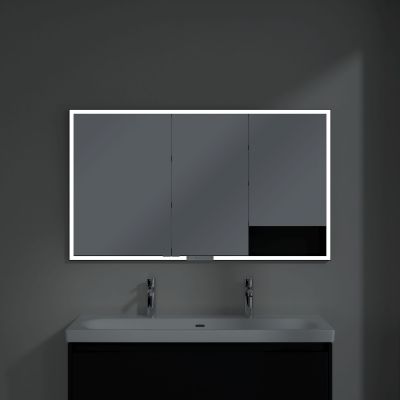 Villeroy & Boch My View+ szafka 130x16,8x75 cm z lustrem Volcano Black B48213VL