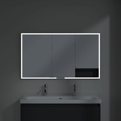 Villeroy & Boch My View+ szafka 130x16,8x75 cm z lustrem grafitowa B48213VR