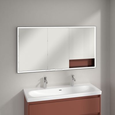 Villeroy & Boch My View+ szafka 140x16,8x75 cm z lustrem Wine Red B48214AH