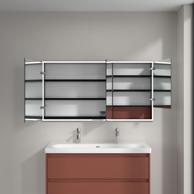 Villeroy & Boch My View+ szafka 140x16,8x75 cm z lustrem Wine Red B48214AH