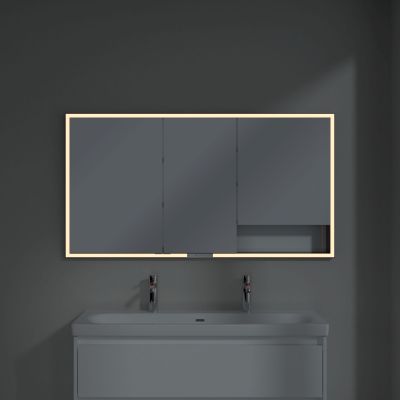 Villeroy & Boch My View+ szafka 140x16,8x75 cm z lustrem Brilliant White B48214VE